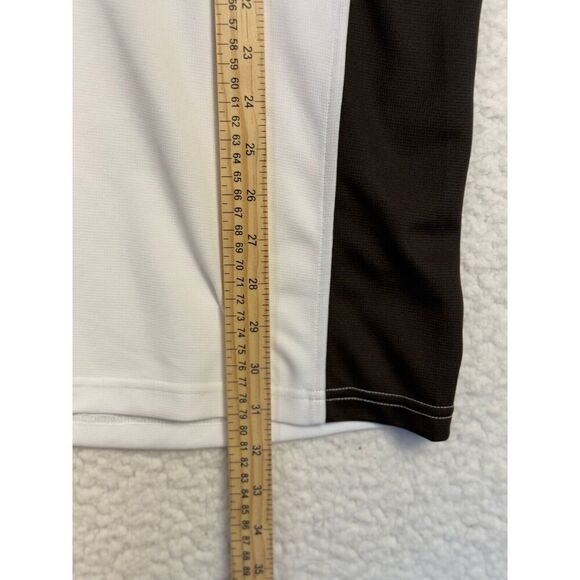 NEW Cleveland Browns Shirt Mens Brown Reebok Polo Golf Short Sleeve NFL Sz Large - Picture 8 of 9